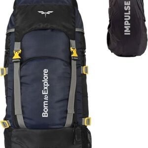 impulse 4 compartment rucksack bags 60 litres travel bag for men tourist bags for travel backpack for hiking trekking bag for men camping keep discovering light with 1 year warranty one size